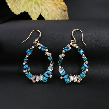 Turquoise Earrings Zayn Luxury Jewellery